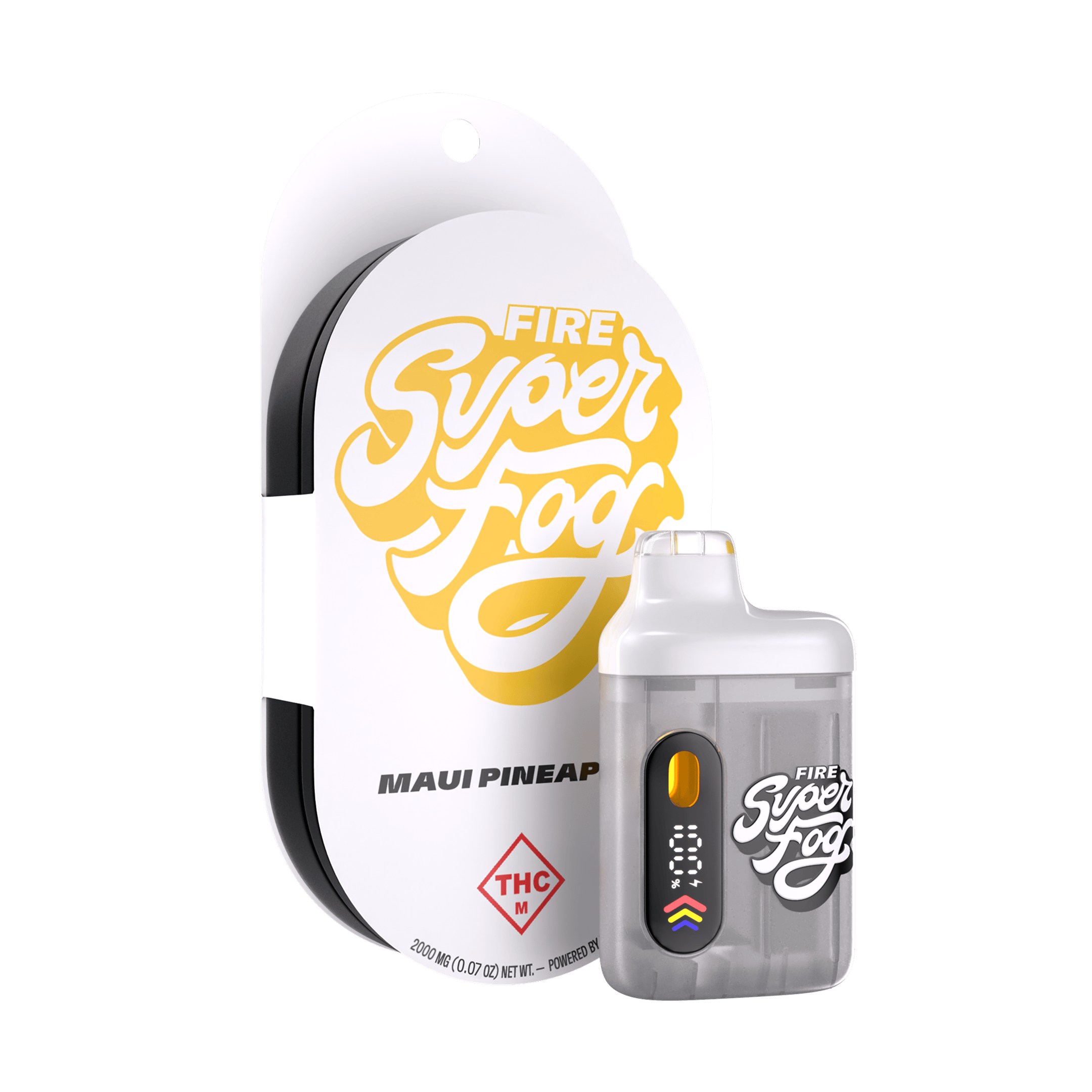 Maui Pineapple | Liquid Diamonds Disposable | 2g by Super Fog by MFused