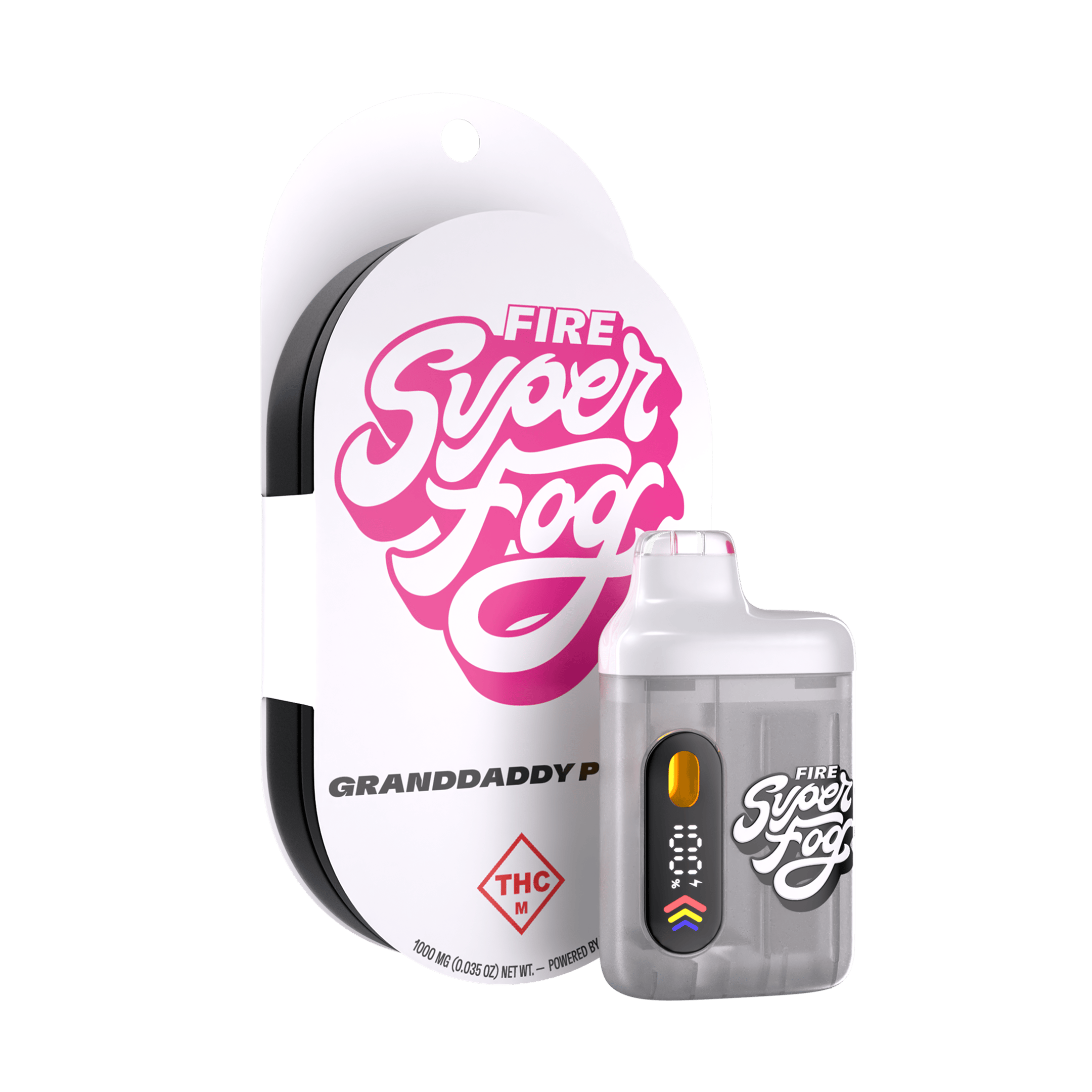 Granddaddy Purple | FIRE Liquid Diamonds Jefé Plus Disposable | 1g by Super Fog by MFused