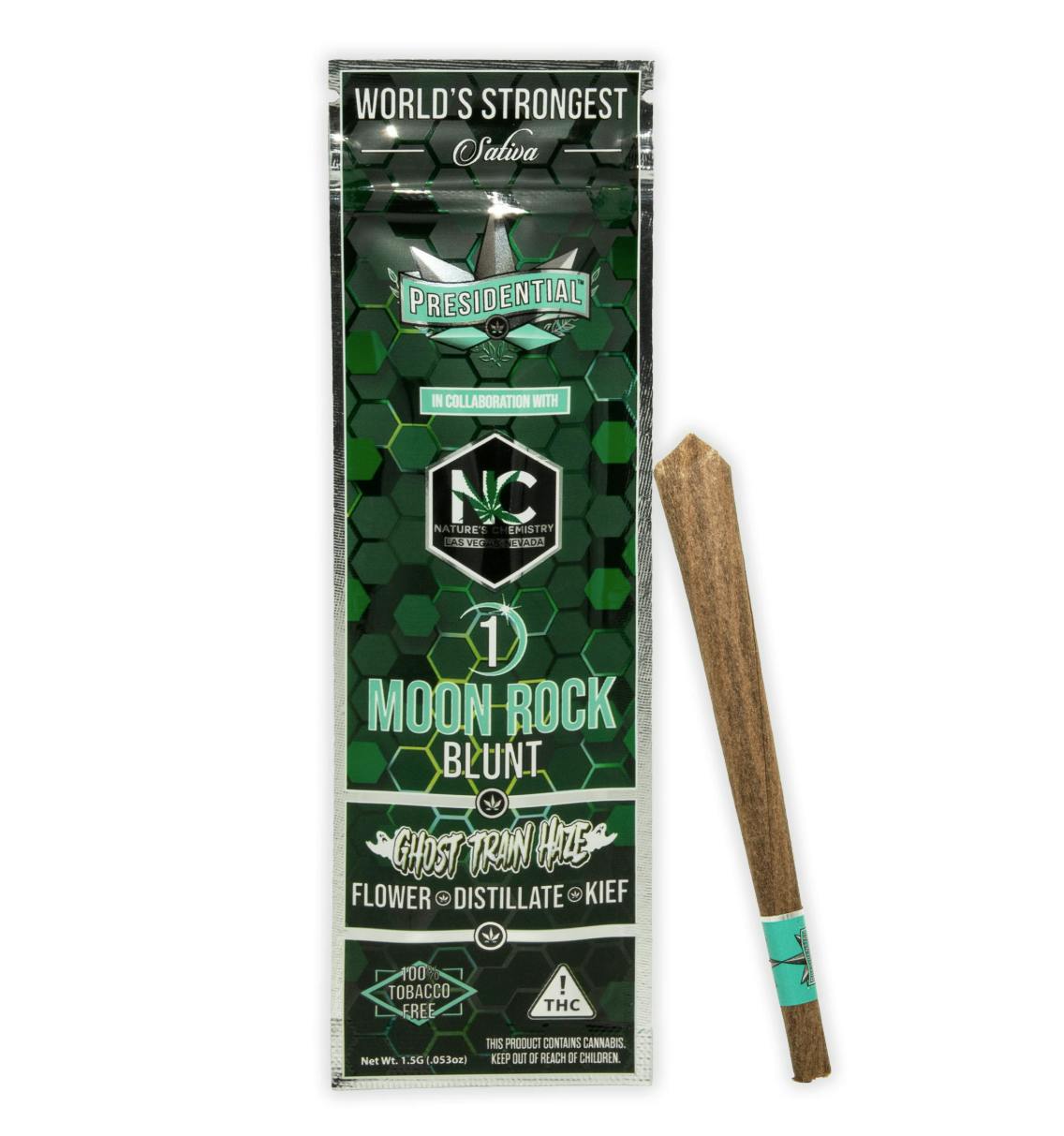 Presidential | Ghost Train Haze Moon Rock | Infused Blunt | 1.5g by Presidential
