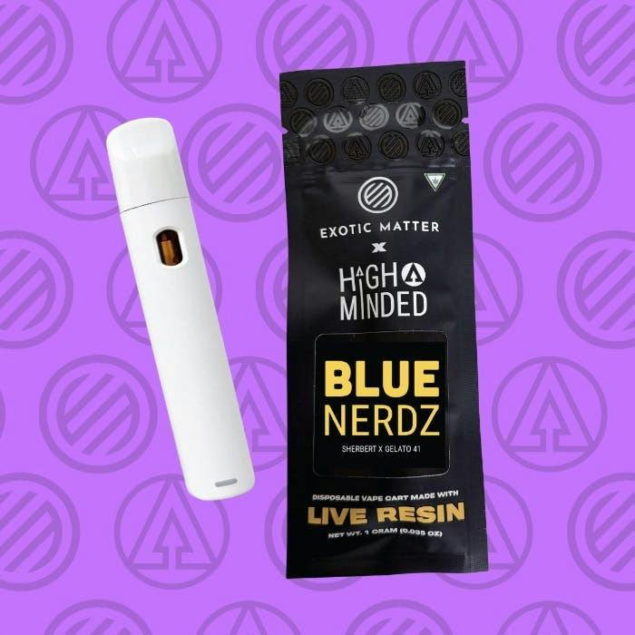 High Minded | BlueNerds | Disposable | 1g
