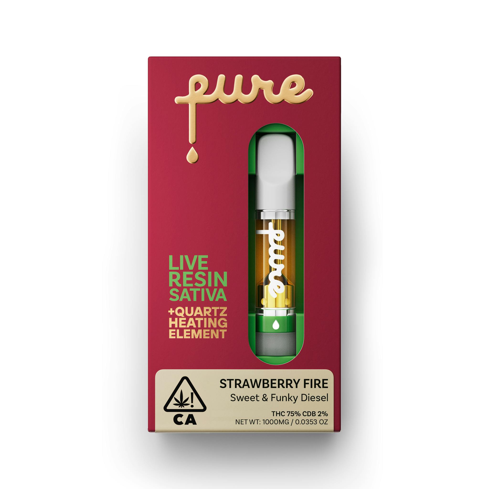 PURE VAPE: Strawberry Fire