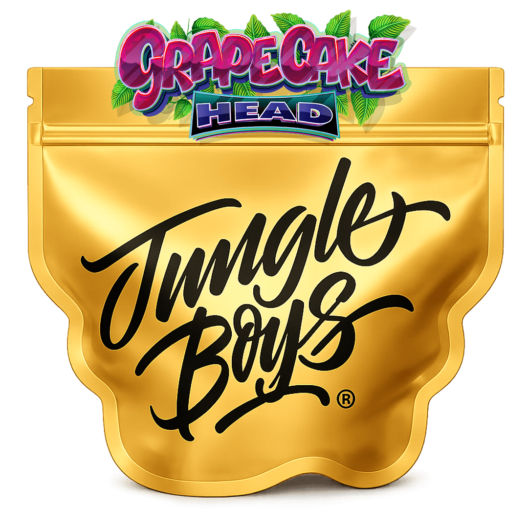 Jungle Boys — Grape Cake Head - Gold Mylar