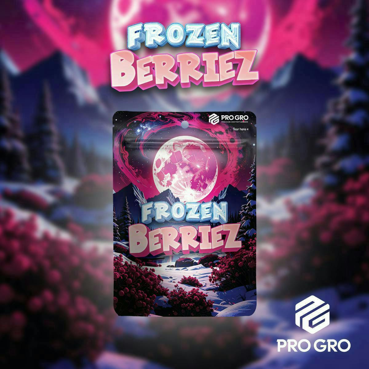 Pro Gro | Frozen Berries | Big Buds | 3.5g by Pro Gro