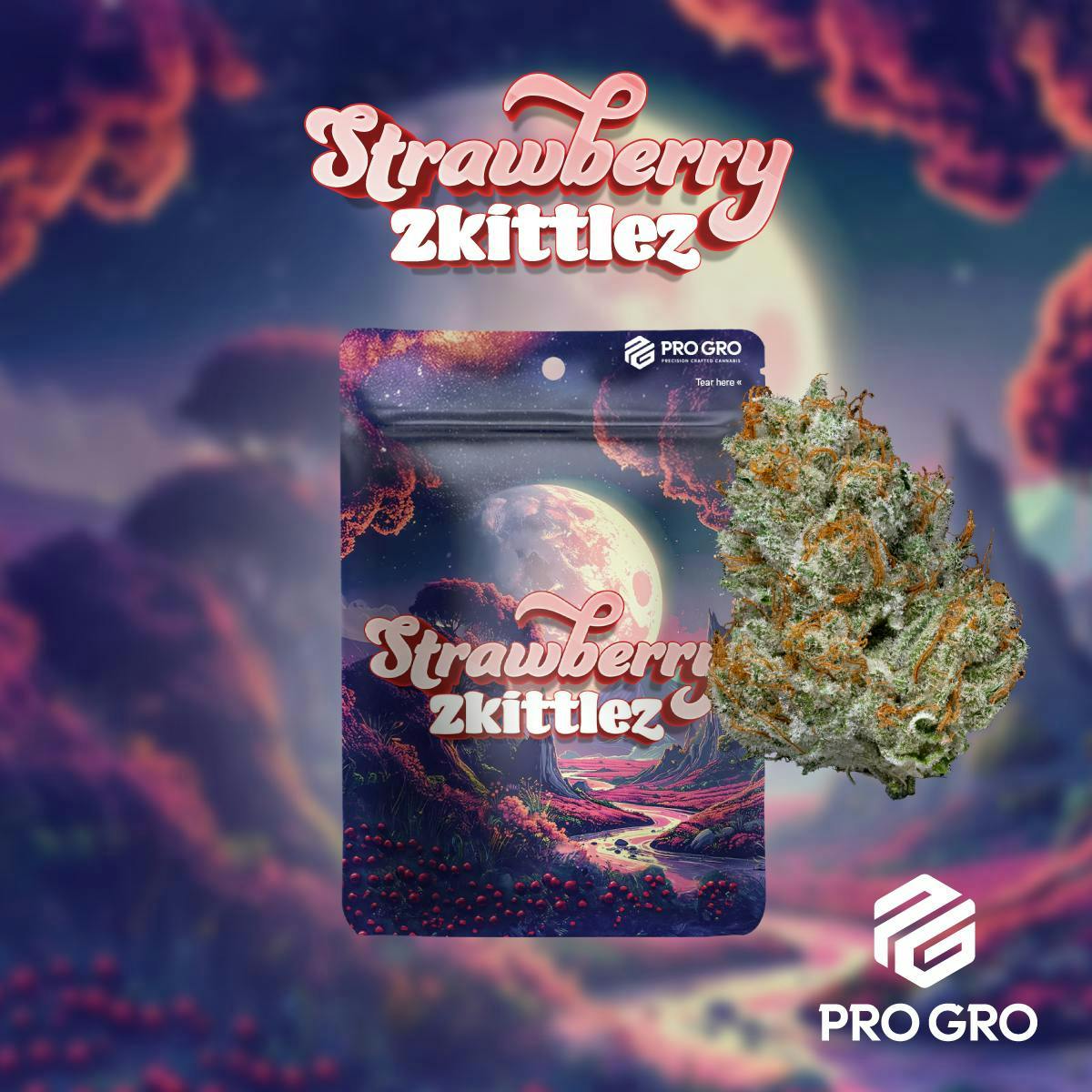 Pro Gro | Strawberry ZKZ | Big Buds | 3.5g by Pro Gro