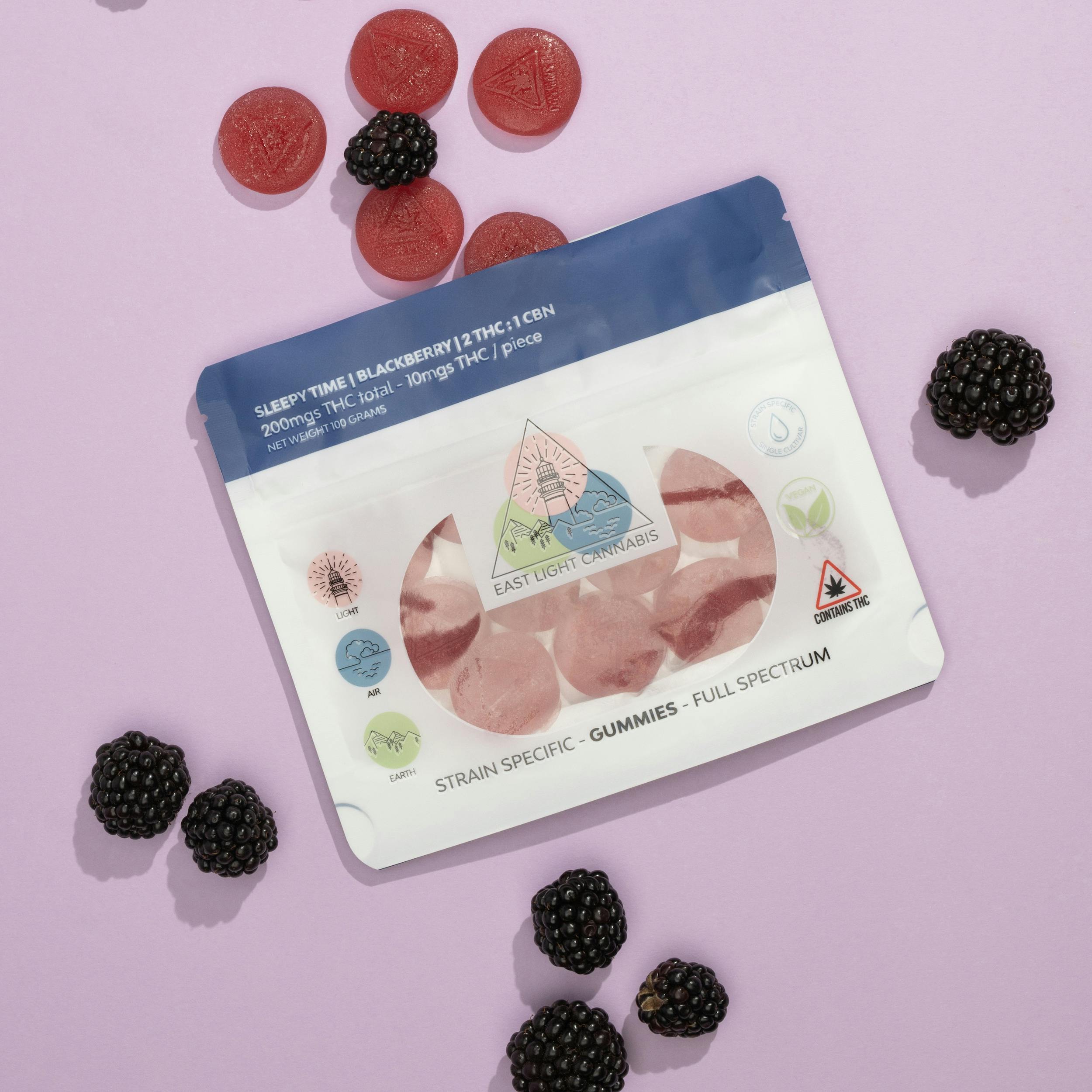 Blackberry Gummies | Gummies | 20pk | 10mg/ea