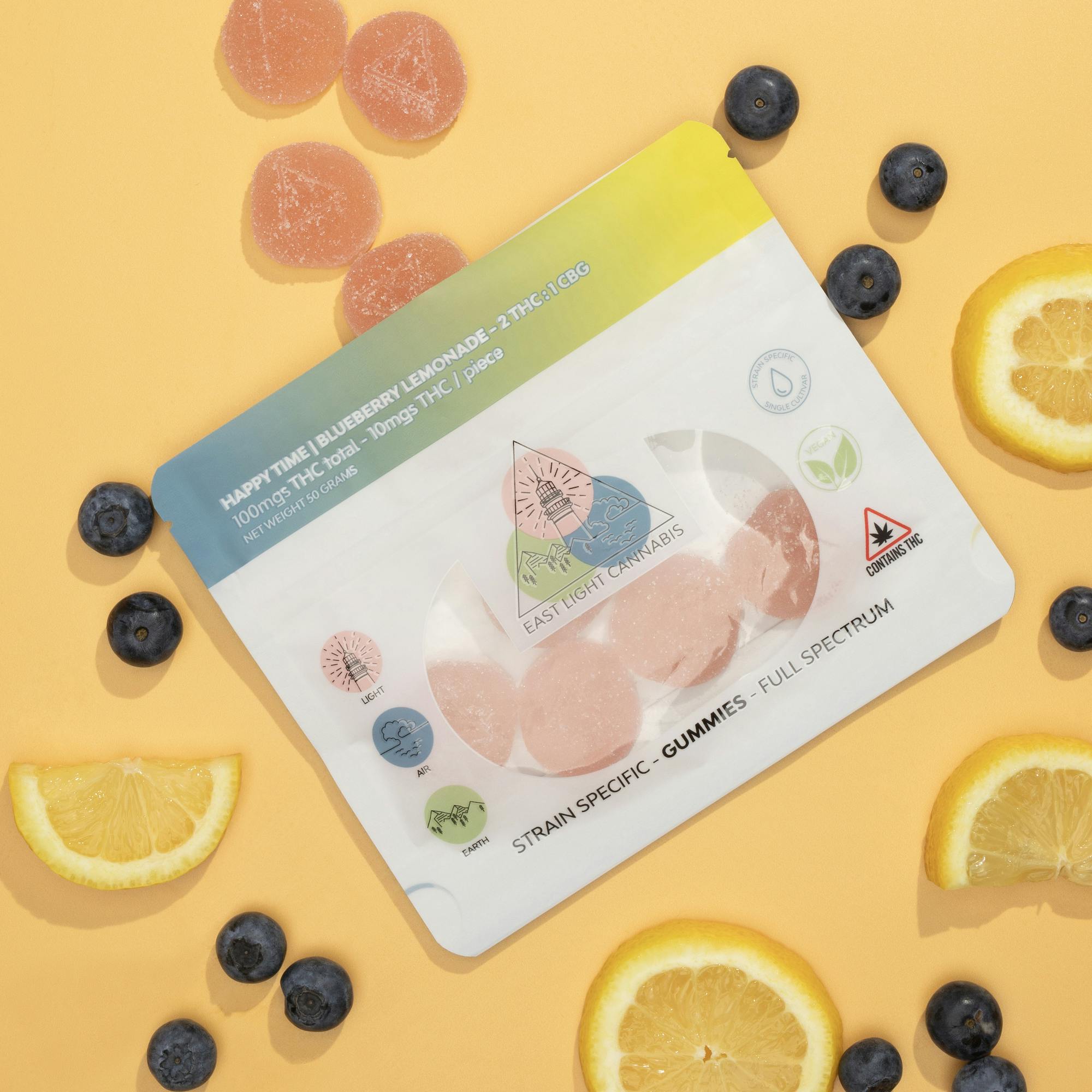 Blueberry Lemonade Gummies | Gummies | 10pk | 10mg/ea