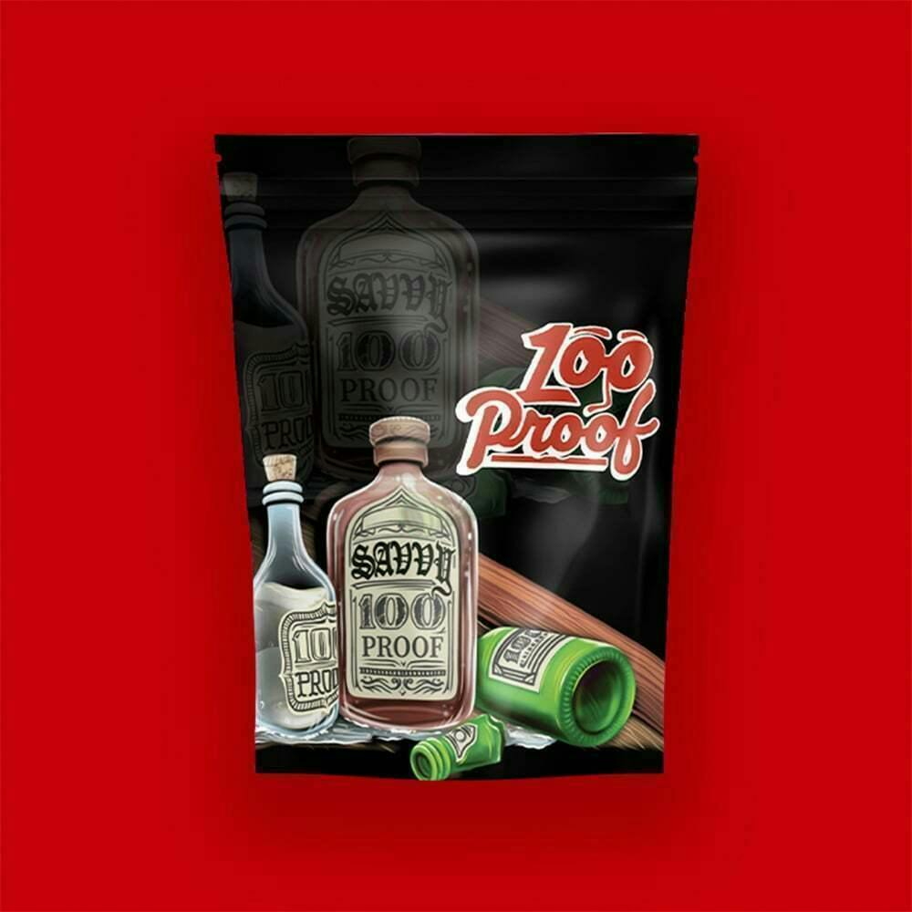 Savvy 100 Proof · Infused Flower · Ground · 7g