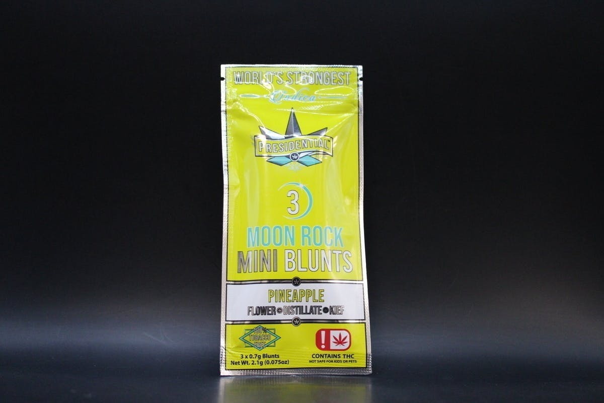 Presidential | Pineapple Moon Rock | Infused Blunts | 0.7g each | 3pk by Presidential
