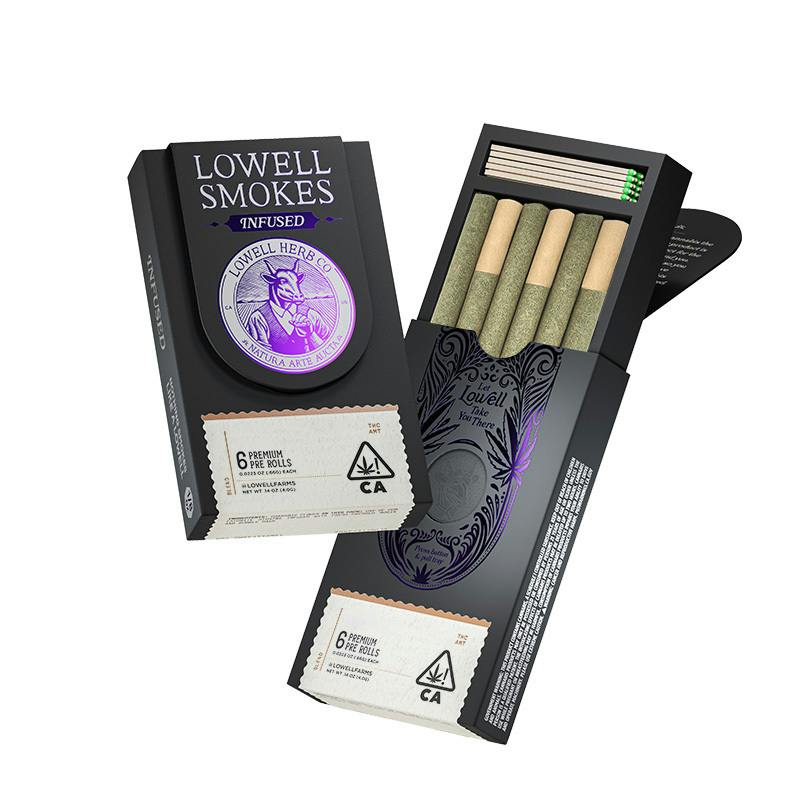 LOWELL Infused Smokes, Sativa, The Lifted, 0.67g (6-ct) by Lowell Farms