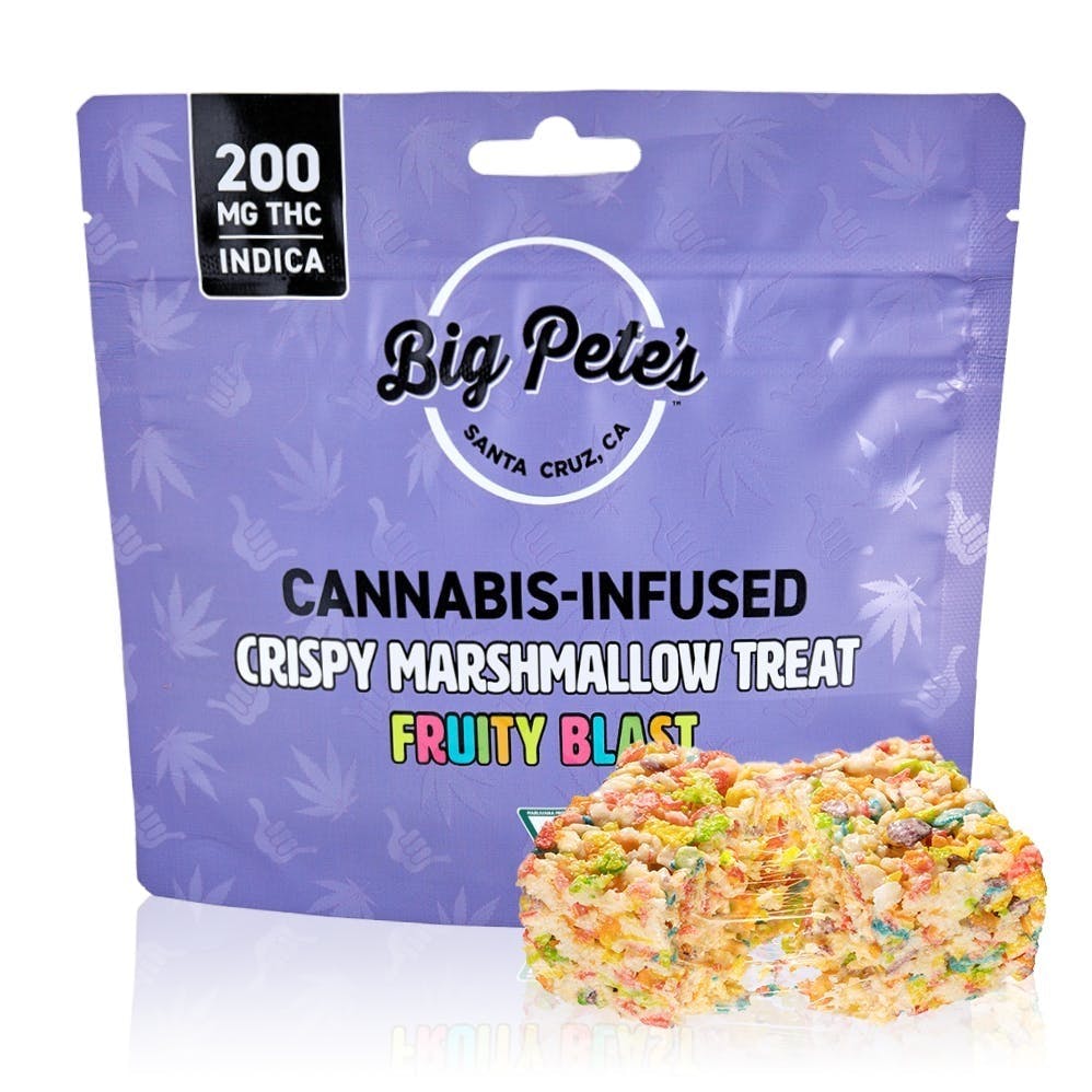 Big Pete's Fruity Crispy Marshmallow Treat | 200mg | Single by Big Pete's Treats