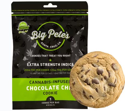 Big Pete's Treats | Chocolate Chip Cookie | 200mg | Single by Big Pete's Treats