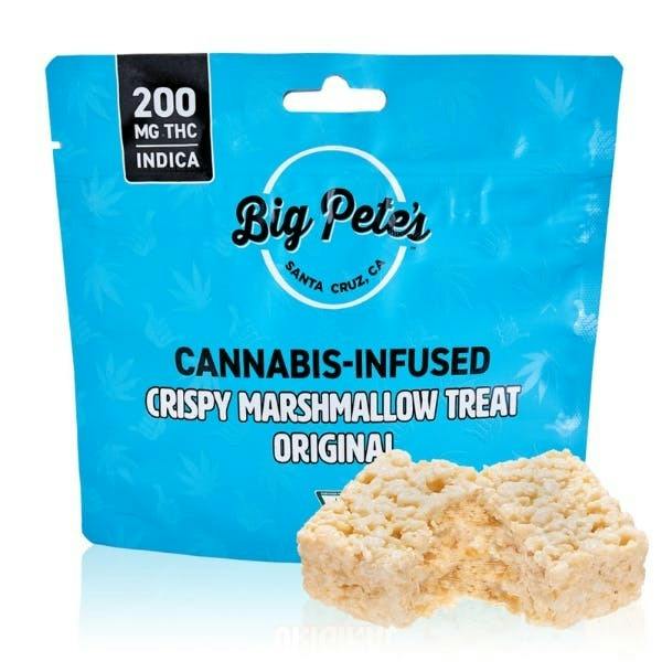Big Pete's Treats | Original Marshmallow Crispy | 200mg | Single by Big Pete's Treats