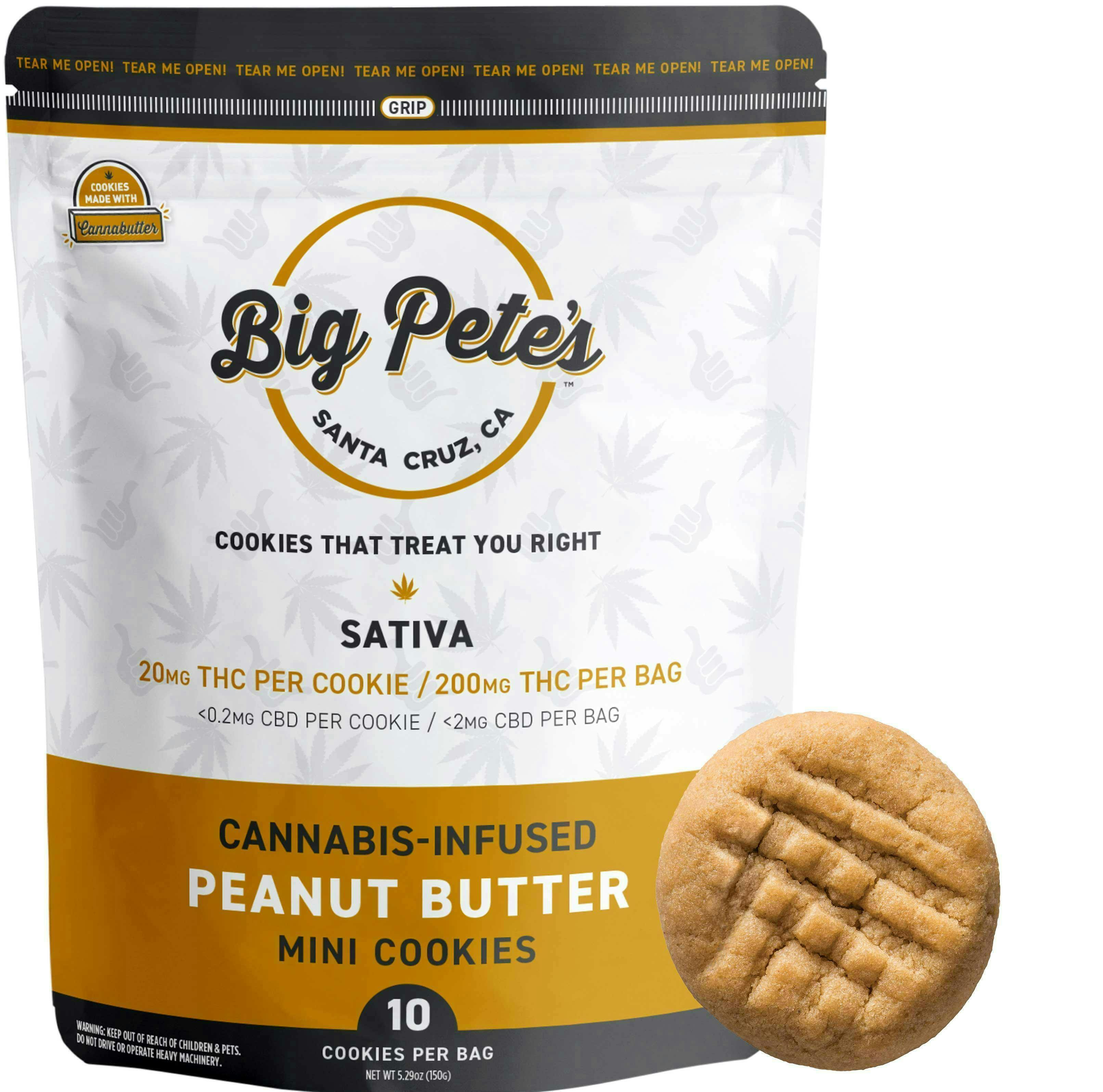 Big Pete's Treats — Peanut Butter Cookie