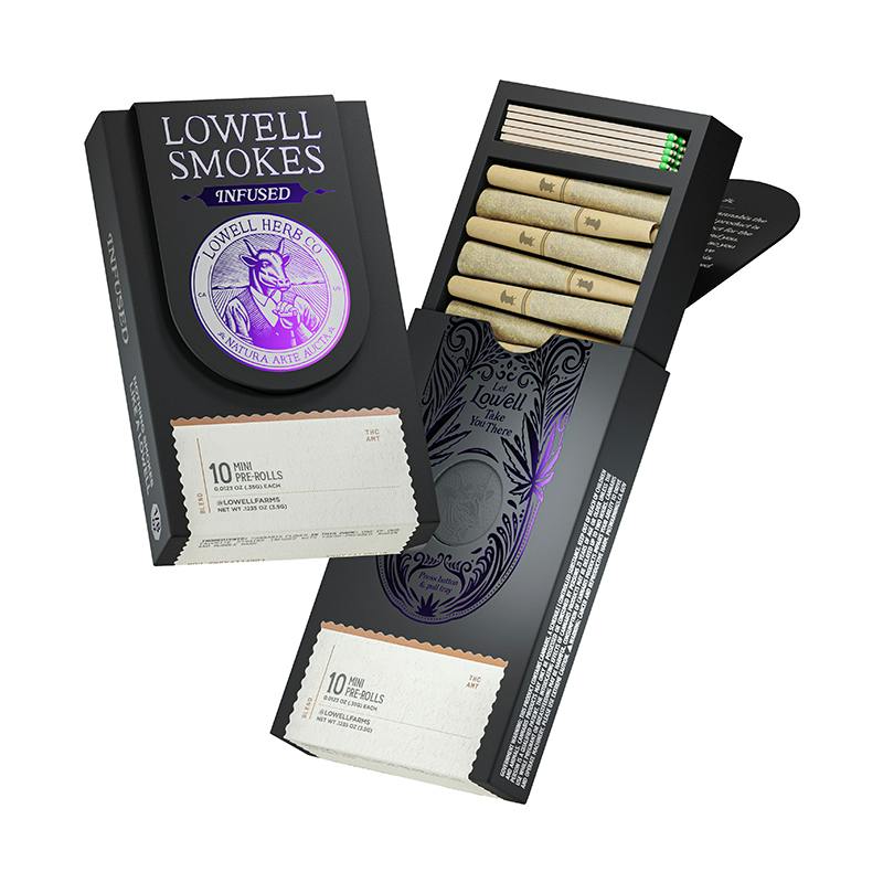 LOWELL, Infused Quicks, Hybrid, The Balanced, 0.4g (10-ct)