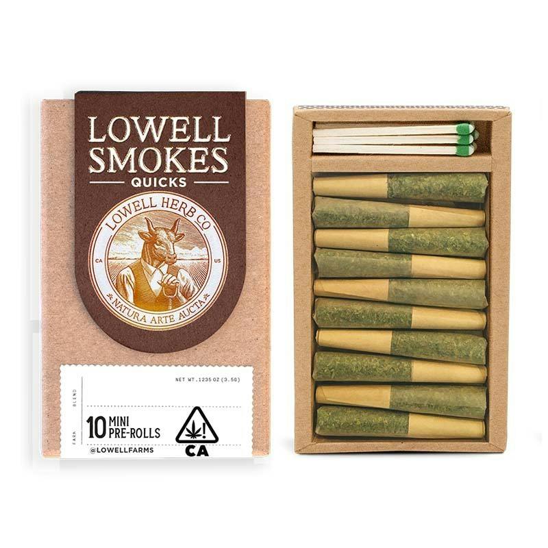 LOWELL Quicks Pack, The Wake Up Sativa 3.5g (10-CT)