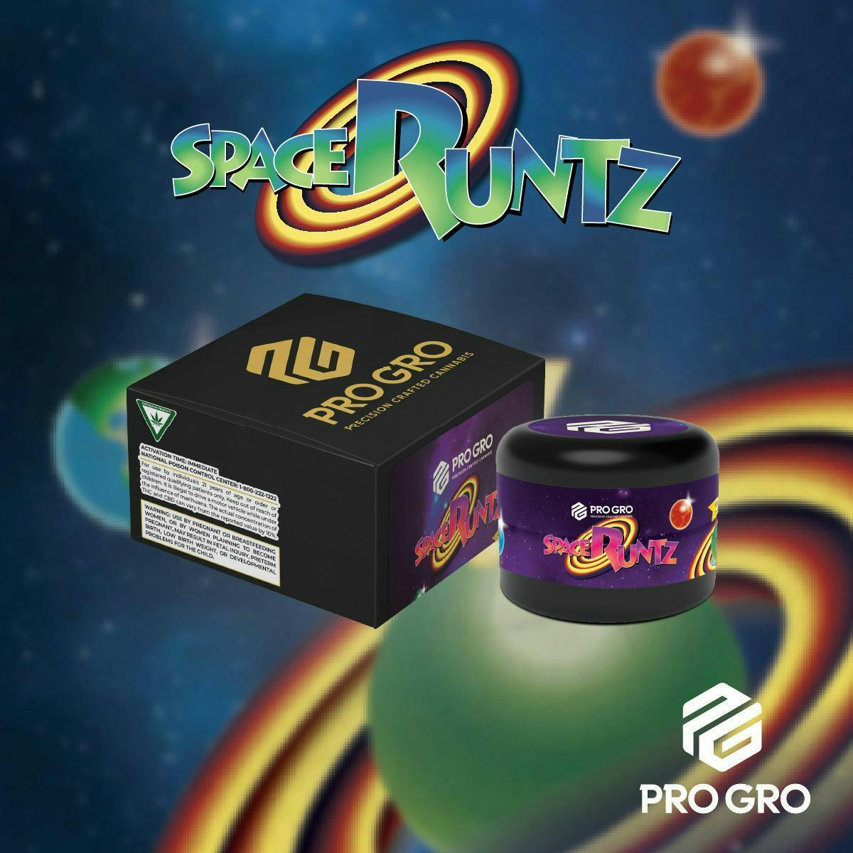 Pro Gro | Space Runtz | Live Rosin | 1g by Pro Gro
