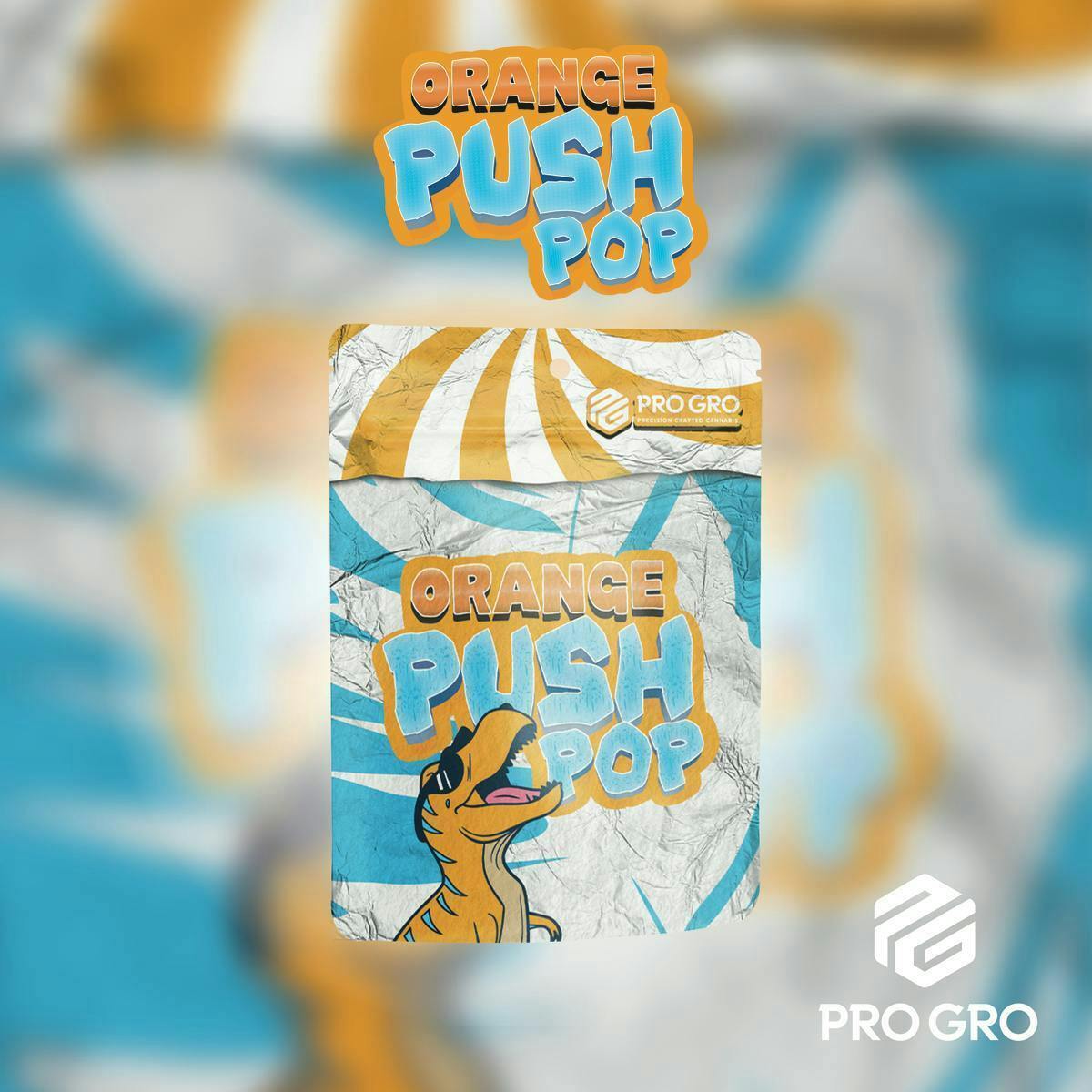 Pro Gro | Orange Push Pop | Big Buds | 3.5g by Pro Gro