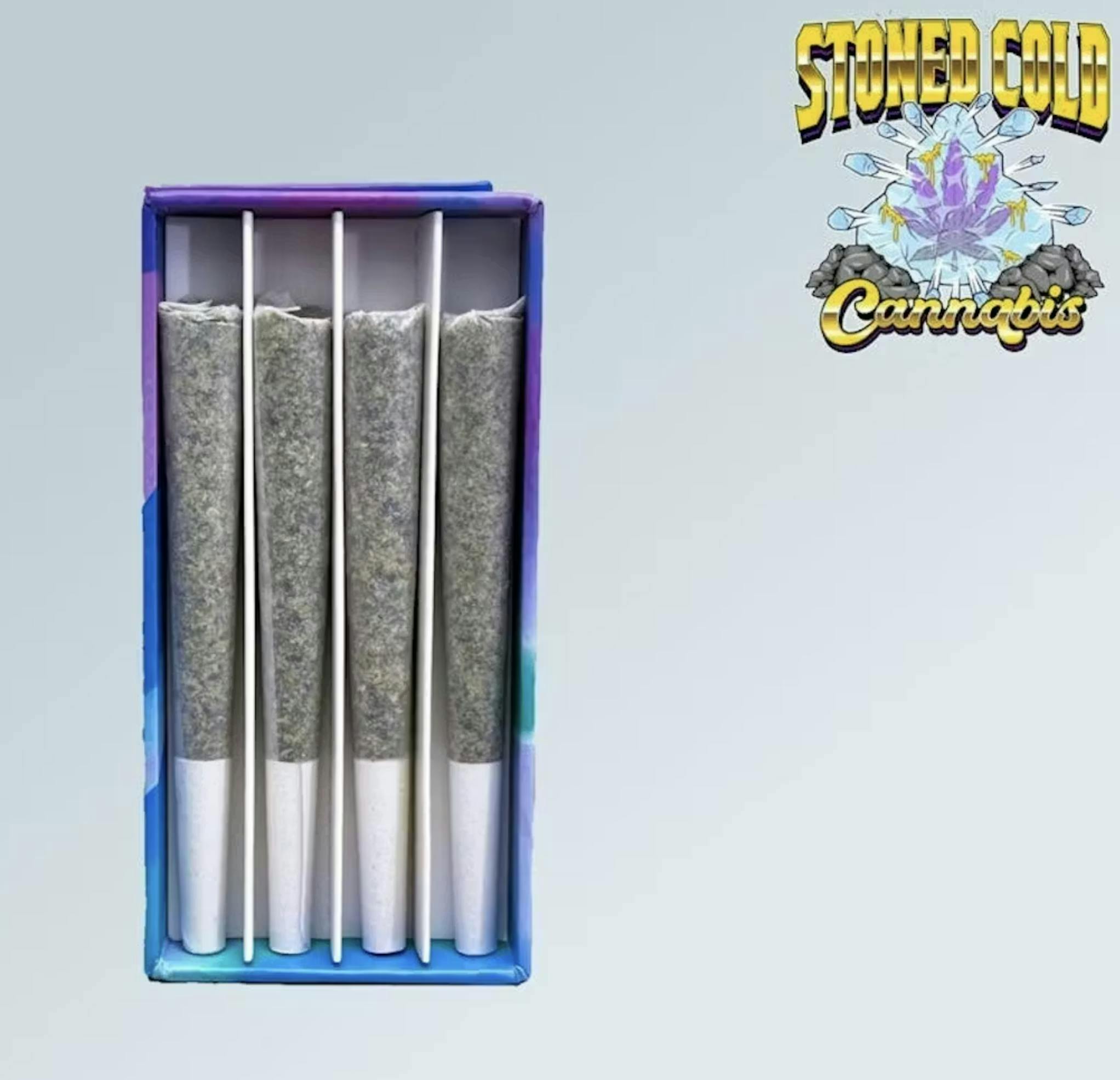 Creme Rozay x Soyuz | Infused Joints | 0.75g each | 4pk by Stoned Cold Cannabis