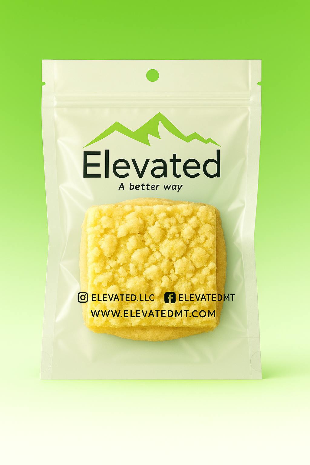Lemon Bar | Baked Goods | 100mg/ea at Elevated Dispensary Havre