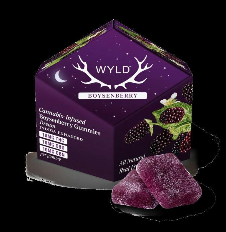 Boysenberry | 1:1:1 THC:CBD:CBN Gummies | 200mg | 20pk | 10mg by Wyld
