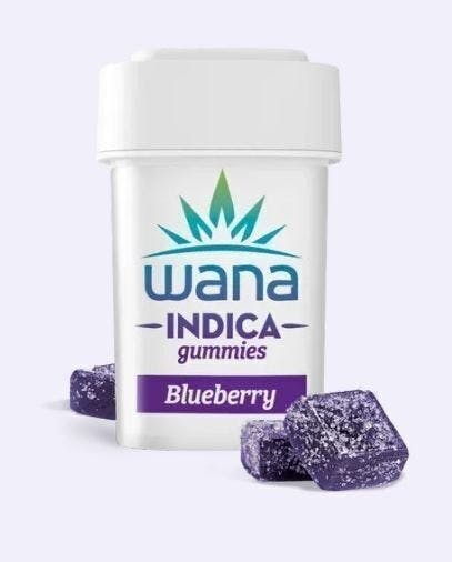 Wana | Blueberry Classic Gummies | Gummies | 10pk | 10mg/ea