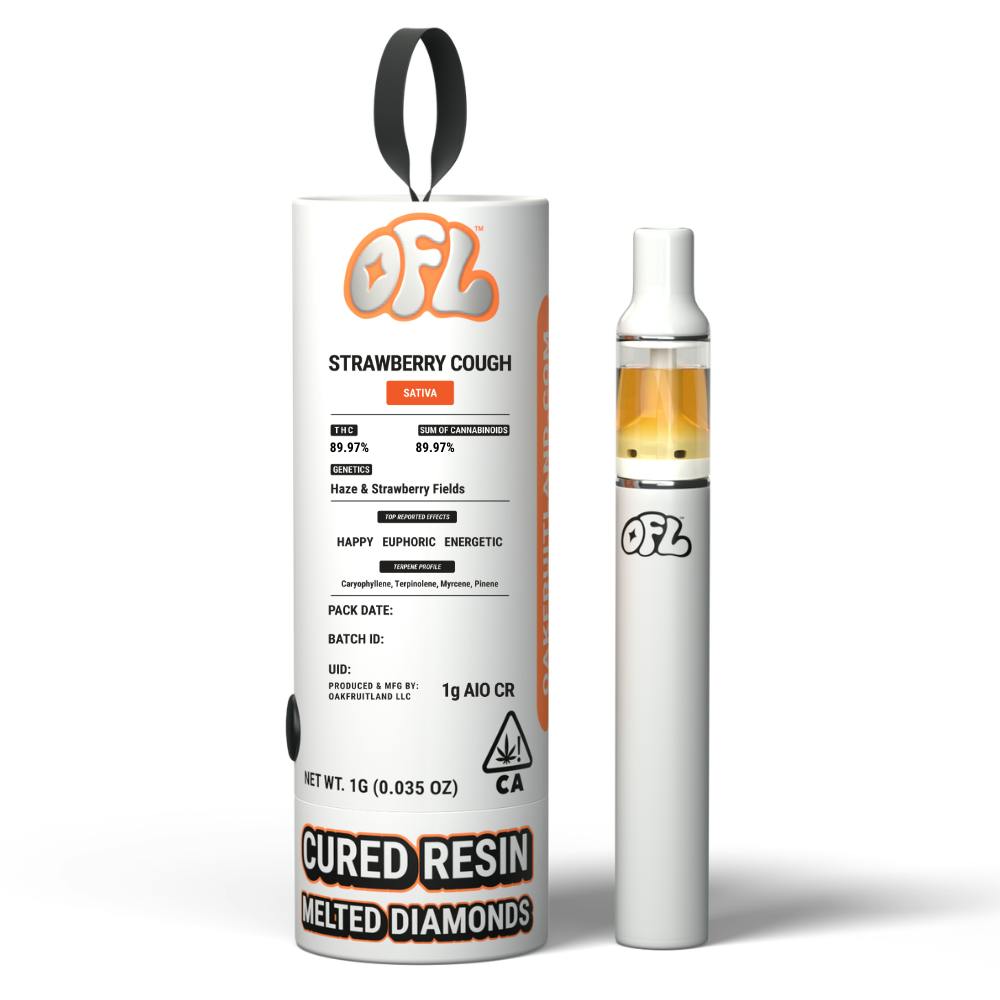 Strawberry Cough | Cured Resin Disposable | 1g