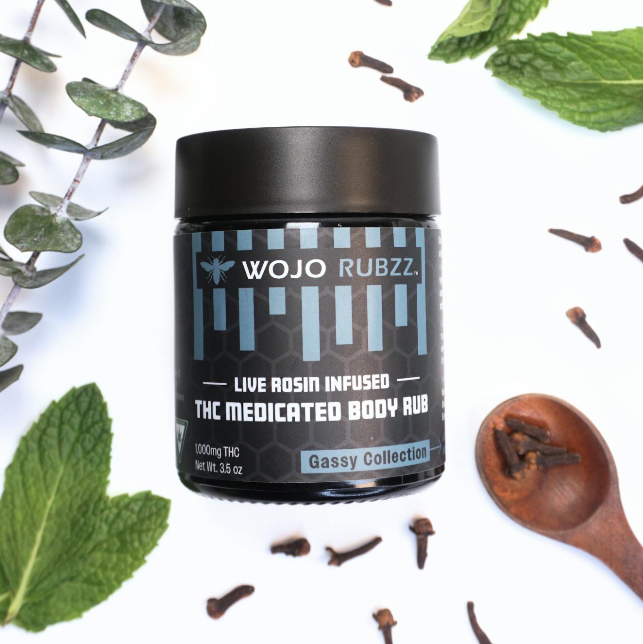 Wojo Rubzz | Gassy - Live Rosin Infused Body Rub