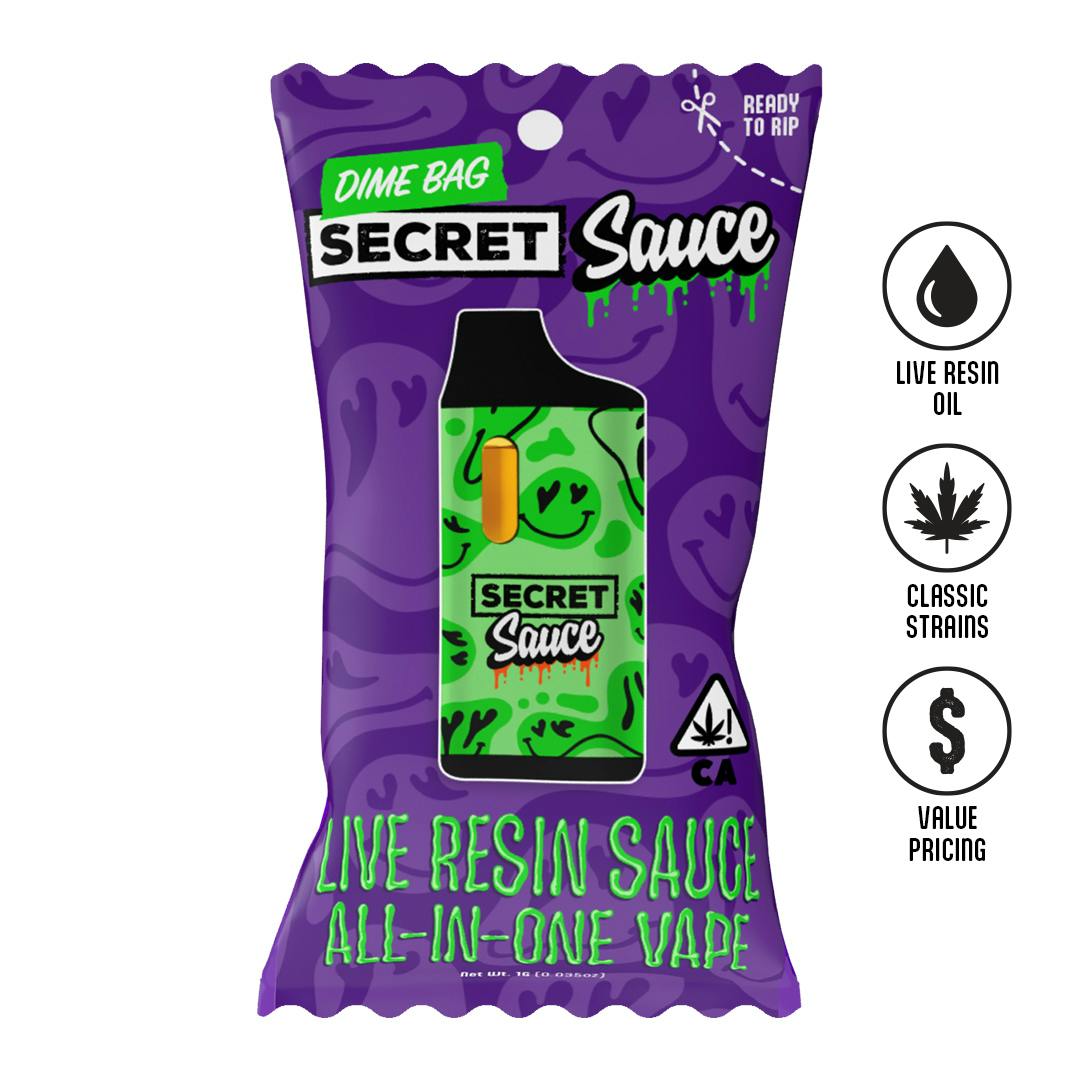 DIME BAG: Face On Fire