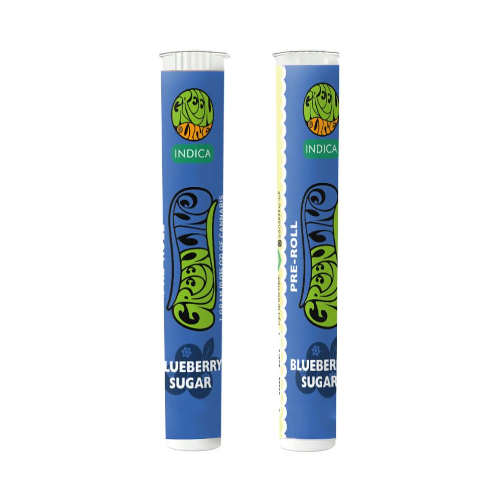 Blueberry Sugar - Indoor Flower Pre-Roll - Indica - 1g