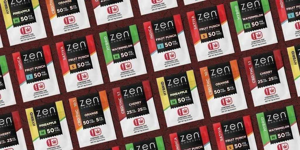 Zen Cannabis | Pineapple Gummies | Single | 50mg