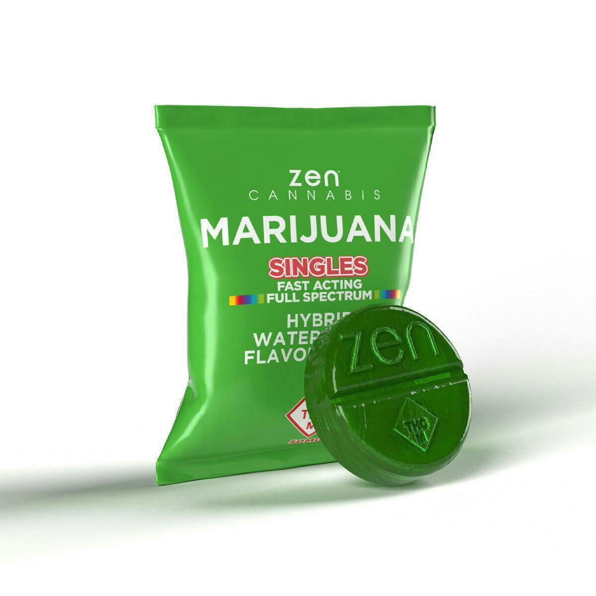 Zen Cannabis | Watermelon Gummies | Single | 50mg