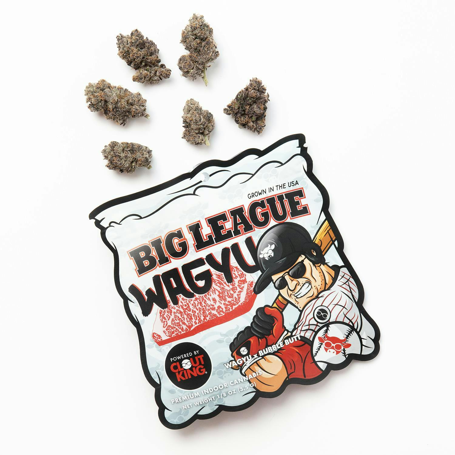 Clout King | Big League Wagyu | Flower | 3.5g cannabis product