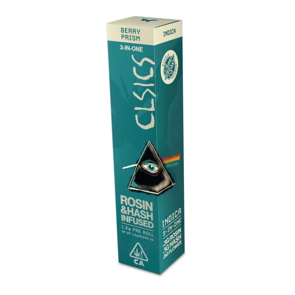 CLSICS Rosin & Rosin Infused Pre Rolls — Grapes N Cream
