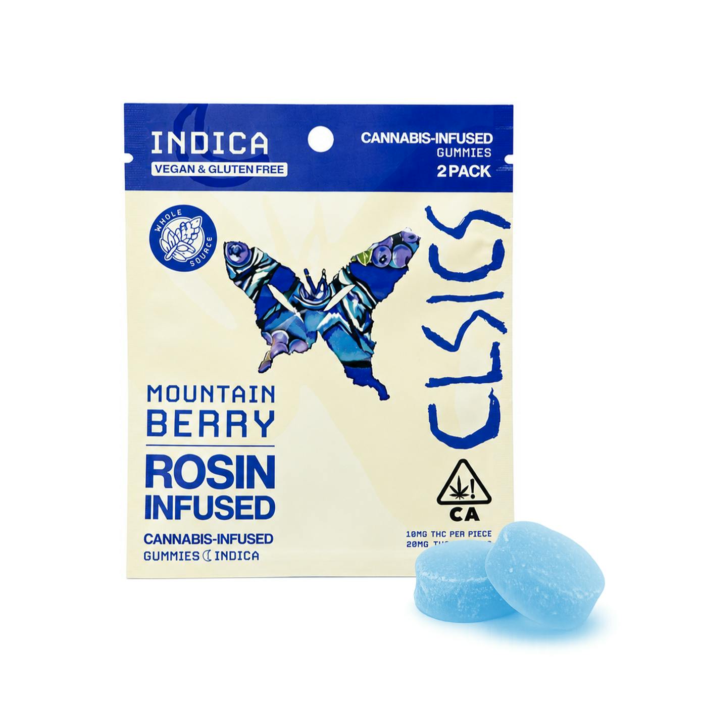 CLSICS Rosin & Rosin Infused Pre Rolls: Mountain Berry