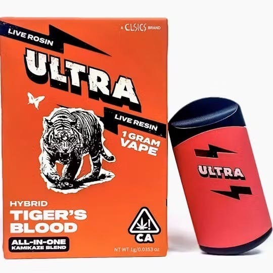 what is tiger blood vape flavour CLSICS | Tigers Blood | Disposable Vape | 1g