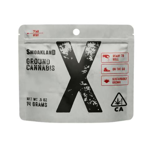 X - 14g Ground Flower - Super Sour Diesel by Smoakland