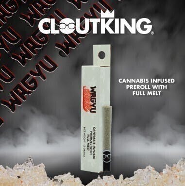 Clout King | Bubble Butt | Infused Joint | 1.3g