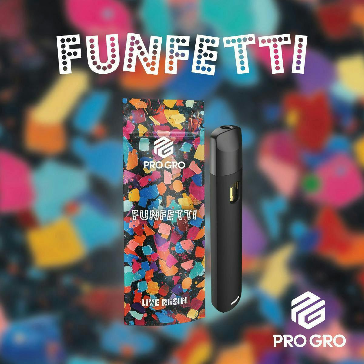 Pro Gro | Funfetti | Live Rosin Disposable | 0.5g