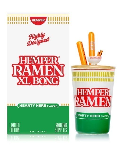 Ramen Cup XL Bong Hemper Glass | Bongs