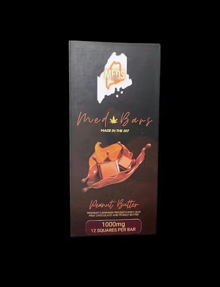 Peanut Butter Chocolate Bar | Chocolates | 12pk | 83.33mg/ea