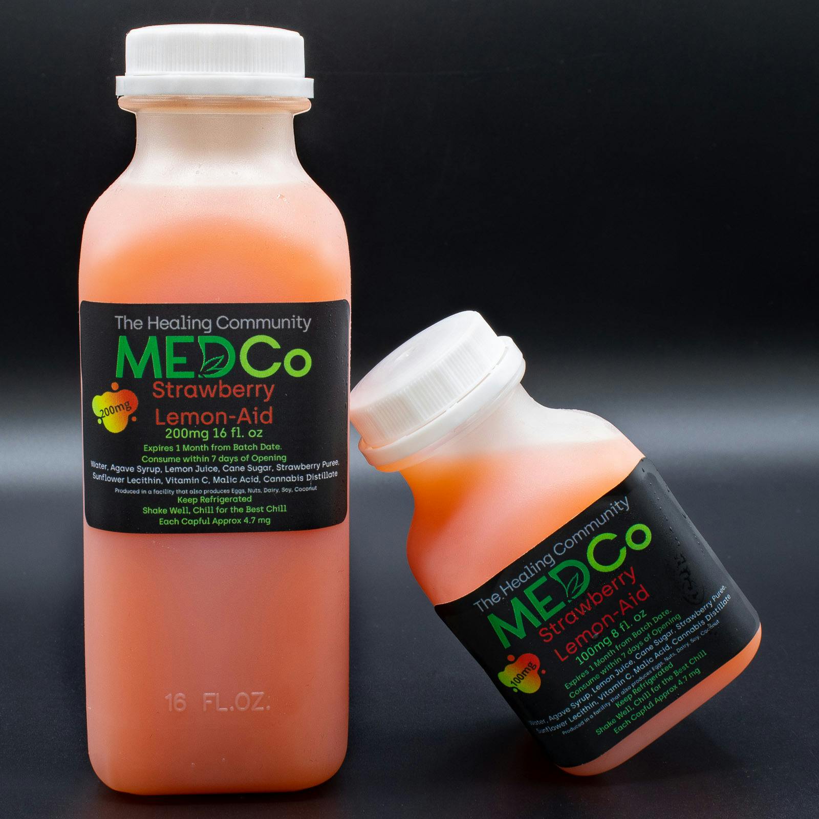 Lemon-Aid Strawberry | Non-carbonated | 200mg | 16fl oz