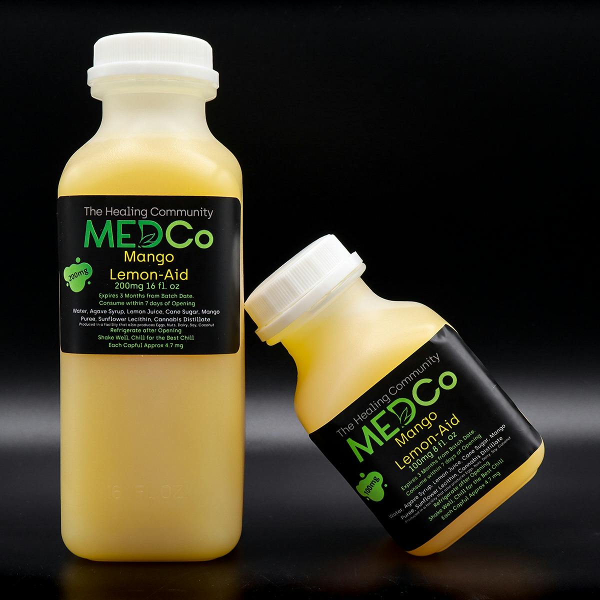 Lemon Mango | Non-carbonated | 200mg | 16fl oz