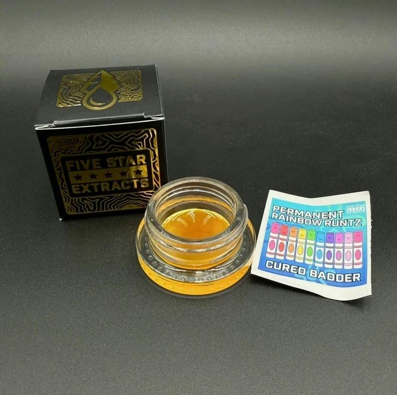 Five Star MI | Permanent Rainbow Runtz | Cured Badder | 1g