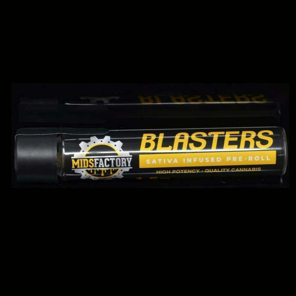Midsfactory | Raspberry Cough x Sugar Flambe | Infused Pre-roll | 1.5g