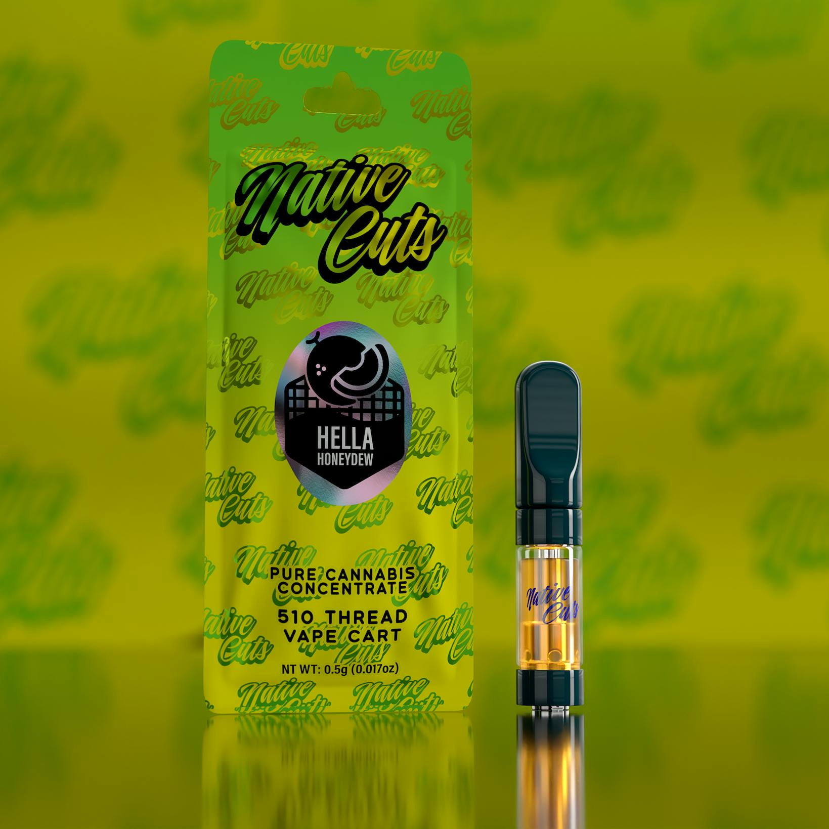 Hella Honeydew- .5 G by Native Cuts