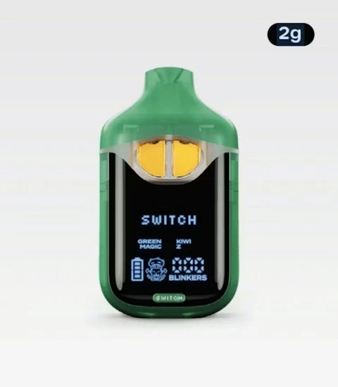 Green Magic x Kiwi-Z Switch All-in-One Disposable by BOUTIQ