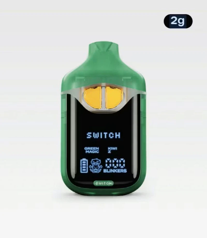 Boutiq Green Magic x Kiwi-Z · Switch All-in-One Disposable · 2g, All-In-One