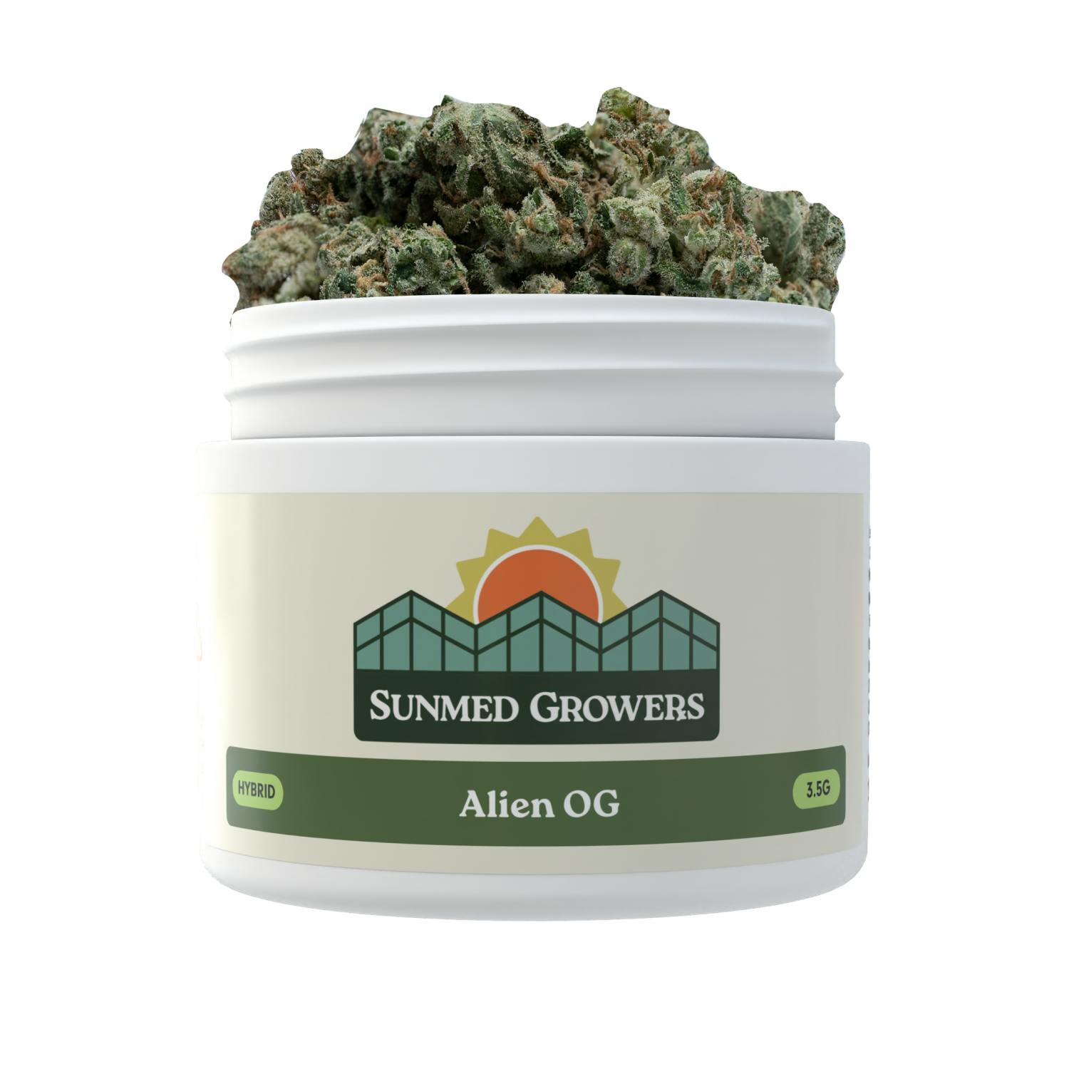 Alien OG 3.5g by SunMed Growers