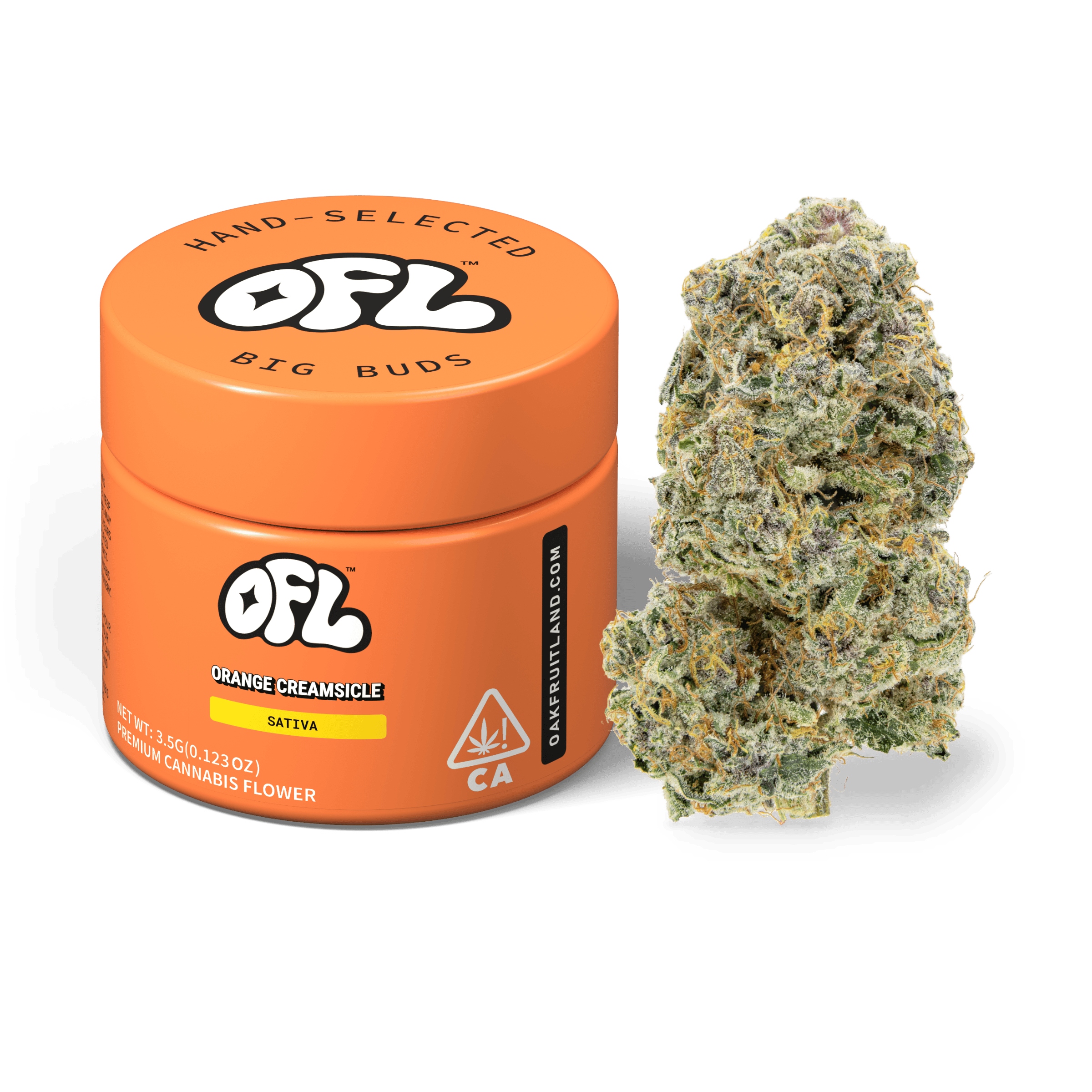 Orange Creamsicle | Big Buds Jar | 3.5g
