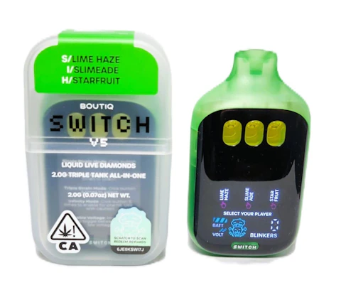 Lemon Haze x Slimeade & Starfruit All-in-One Disposable by BOUTIQ